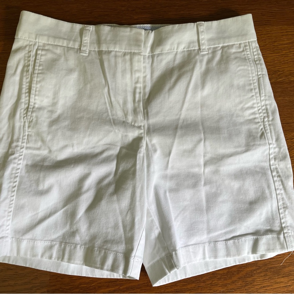 J.Crew 7 inch stretch chino short - white - size 6 - NWT